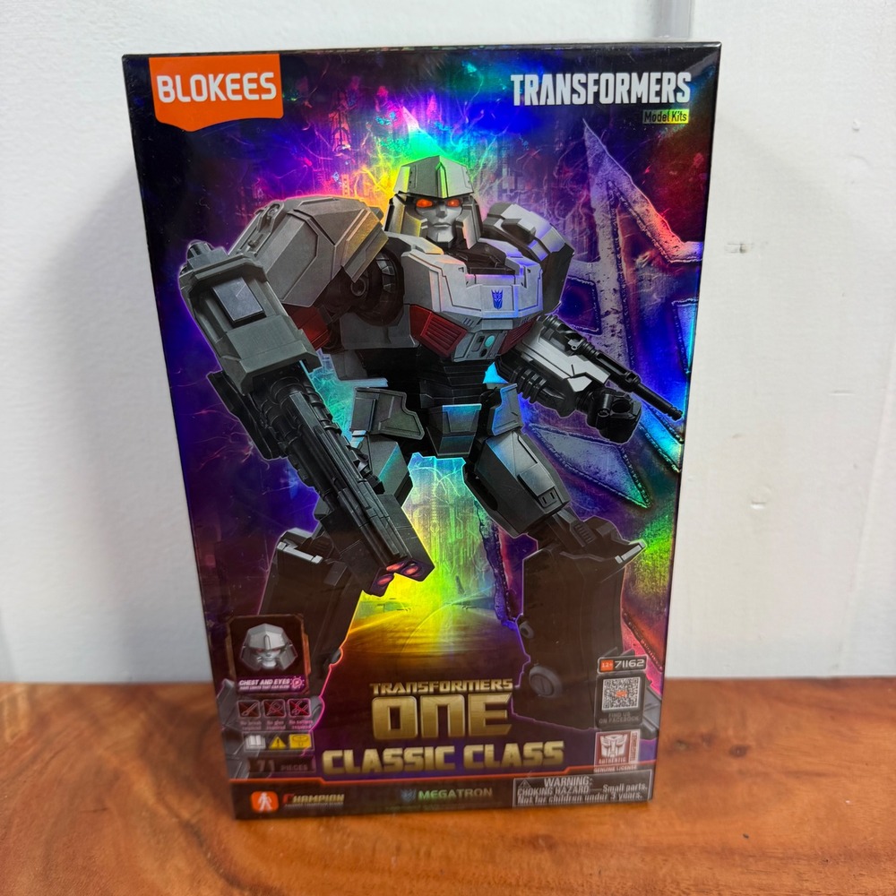 Blokees Transformers One Classic Class Megatron Model Kit 71 Pieces 71162 NEW
